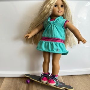 American girl doll skateboard